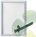 WS-3-008-S / Wechsel-Plakatrahmen Alu 'Safety'