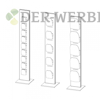 Fächer zu Prospektsäule "Karat"