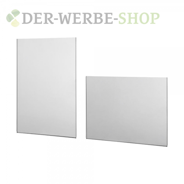 Acrylglastasche OHNE Bohrung "Shiny"